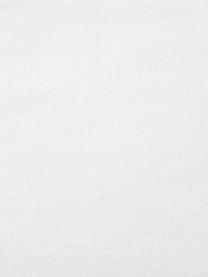 Pościel lniana z efektem sprania Nature, Biały, 135 x 200 cm + 1 poduszka 80 x 80 cm