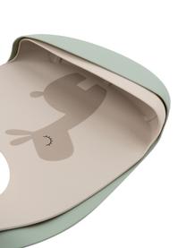 Set de baberos de silicona Lalee, 2 uds., 100% silicona, Color arena, tonos verdes, An 19 x L 27 cm