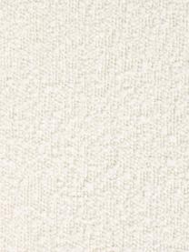 Bouclé-Schreibtischstuhl Albert, höhenverstellbar, Bezug: 100 % Polyester Der strap, Rahmen: Aluminium, geschliffen, Sitzschale: 100 % Polypropylen, Bouclé Weiß, B 59 x T 52 cm