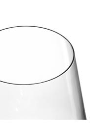 Rotweingläser Puccini, 6 Stück, Kristallglas, Transparent, Ø 11 x H 26 cm, 750 ml
