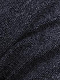 Bankkussen Lennon, Geweven stof donkerblauw, B 60 x L 60 cm