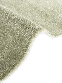 Tapis à poils ras tissé main Ainsley, 60 % polyester, certifié GRS
40 % laine, Vert sauge, larg. 160 x long. 230 cm