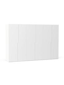 Armadio componibile ad ante girevoli Leon, larg. 300 cm, diverse varianti, Bianco, Interno Premium, larg. 300 x alt. 236 cm