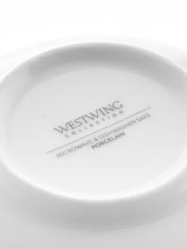 Porcelánové misky Delight, 4 ks, Porcelán, Bílá, Ø 14 cm, V 7 cm