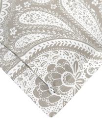 Povlak na polštář z organické bavlny s paisley vzorem Manon, 100 % bio bavlna, s certifikátem GOTS, Béžová, Š 45 cm, D 45 cm
