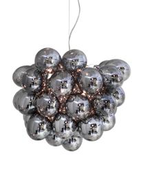 Hanglamp met glazen bollen Gross, Baldakijn: verchroomd nikkel, Chroomkleurig, Ø 50 cm