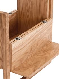 Mini bar in legno di quercia NewEst, Legnio chiaro, Larg. 59 x Alt. 60 cm