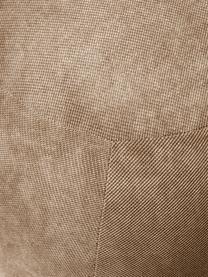 Panca a fagiolo Alba, Rivestimento: 97% poliestere, 3% nylon , Struttura: legno massiccio di abete , Piedini: plastica, Tessuto color sabbia, Larg. 130 x Prof. 62 cm