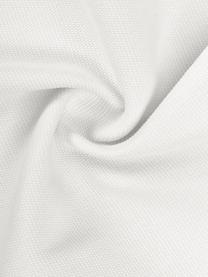 Housse de coussin en coton blanc crème Mads, 100 % coton, Blanc crème, larg. 60 x long. 60 cm