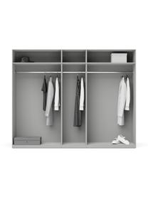 Modulární skříň s otočnými dveřmi Charlotte, šířka 250 cm, více variant, Šedá, Interiér Basic, V 200 cm