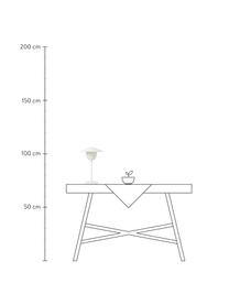 Lampe d'extérieur LED mobile à suspendre ou à poser Ani, Blanc, Ø 22 x haut. 33 cm