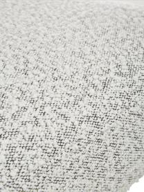 Fauteuil scandi Becky, En tissu bouclé noir-blanc, noir, larg. 73 x haut. 71 cm