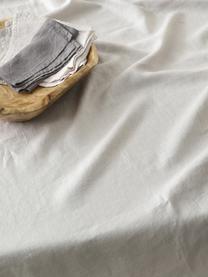 Mantel de lino Duk, 100% lino, Crema, De 6 a 10 comensales (An 135 x L 250 cm)