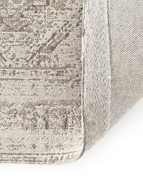 Tappeto in ciniglia Mahdi, 66% poliestere, 34% lana (certificato RWS), Beige, Larg. 120 x Lung. 180 cm (taglia S)