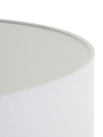 Stehlampe Shona mit Holzfuß, Lampenschirm: Textil, Lampenfuß: Massives Eschenholz, FSC®, Weiß, Eschenholz, Ø 50 x H 149 cm