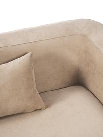 Schlafsofa Eliot (3-Sitzer), Bezug: 88% Polyester, 12% Nylon , Füße: Kunststoff, Webstoff Sandfarben, B 230 x H 70 cm