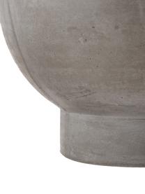 Portavaso grande da interno/esterno in cemento Rom, Cemento, Grigio, Ø 23 x Alt. 18 cm