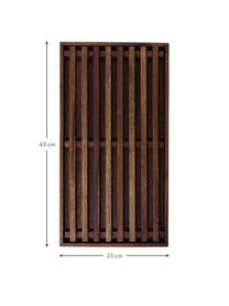 Planche à pain en bois Wood Light, Bois d'acacia, Bois d'acacia, larg. 23 x long. 43 cm