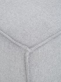 Canapé d'angle modulable Lennon, Tissu gris clair, larg. 327 x prof. 180 cm, méridienne à gauche