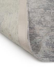Tappeto vintage in ciniglia color grigio-beige Babylon, Grigio, beige, Larg. 140 x Lung. 200 cm (taglia S)