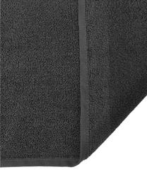 Tappeto bagno antiscivolo in cotone organico Premium, 100% cotone organico certificato GOTS (da GCL International, GCL-300517).
Qualità pesante, 750 g/m², Antracite, Larg. 50 x Lung. 70 cm