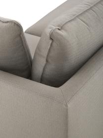 Canapé d'angle Tribeca, Tissu gris foncé, larg. 274 x prof. 192 cm, méridienne à gauche