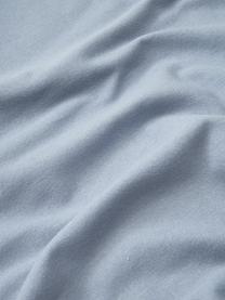 Flanell-Kopfkissenbezug Biba, Webart: Flanell Flanell ist ein k, Hellblau, B 80 x L 80 cm