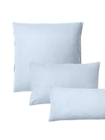 Flanell-Kopfkissenbezug Biba, Webart: Flanell Flanell ist ein k, Hellblau, B 80 x L 80 cm