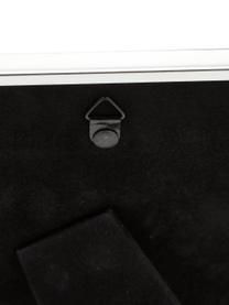 Fotolijstje Curve, Lijst: gecoat metaal, Zilverkleurig, zwart, 10 x 15 cm