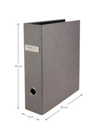 Classeurs Archie, 2 pièces, Gris, larg. 29 x haut. 32 cm