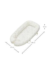 Babynest de algodón ecológico Dandelion, Funda: 100% algodón ecológico co, Crema, beige, An 47 x L 88 cm
