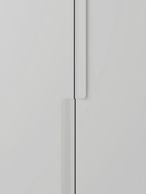 Modulární skříň s otočnými dveřmi Leon, šířka 100 cm, více variant, Šedá, Interiér Basic, Š 100 x V 200 cm