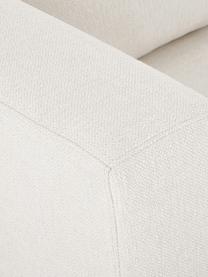 XL hoekbank Tribeca in beige, Bekleding: 100% polyester, Frame: massief grenenhout, Poten: massief gelakt beukenhout, Geweven stof beige, B 315 x D 228 cm, hoekdeel links