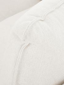 Grote hoekbank Tribeca in beige, Bekleding: 100% polyester, Frame: massief grenenhout, Poten: massief gelakt beukenhout, Geweven stof beige, B 315 x D 228 cm