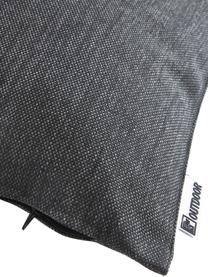 Outdoor-Kissen Olef, mit Inlett, 100 % Baumwolle, Dunkelgrau, B 45 x L 45 cm