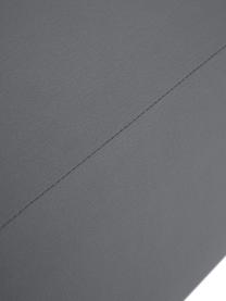 Canapé convertible 3 places Fluente, Velours gris foncé, larg. 220 x long. 86 cm