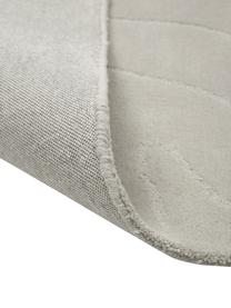 Tappeto in lana taftato a mano Aaron, Retro: 100% cotone Nel caso dei , Grigio chiaro, Larg. 200 x Lung. 300 cm (taglia L)