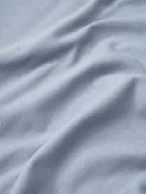 Flanell-Bettdeckenbezug Biba aus Baumwolle in Blau, Webart: Flanell Flanell ist ein k, Hellblau, B 200 x L 200 cm
