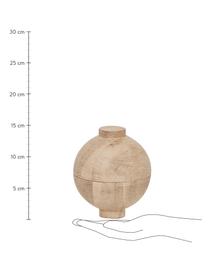 Pojemnik do przechowywania Sphere, Drewno naturalne, Jasne drewno naturalne, Ø 12 x W 15 cm