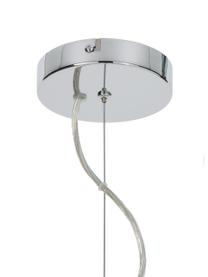 Lampada a sospensione grande Spike, Paralume: metallo cromato, Baldacchino: metallo cromato, Cromato, Ø 90 cm