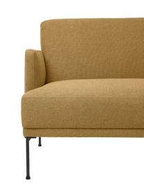Sofá cama Fluente (3 plazas), Tapizado: 100% poliéster Alta resis, Estructura: madera de pino maciza con, Patas: metal con pintura en polv, Tejido ocre, An 220 x Al 86 cm
