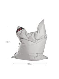 Grand fauteuil poire Scuba, Gris, larg. 130 x haut. 170 cm