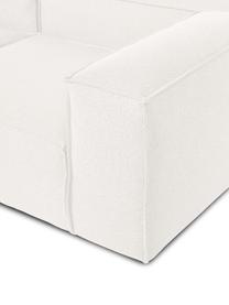 Divano componibile Lennon, Rivestimento: 100% poliestere Con 115.0, Struttura: legno di pino massiccio, , Piedini: plastica, Tessuto beige, Larg. 418 x Alt. 68 cm, chaise-longue a sinistra