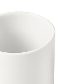 Tazza caffè in porcellana Nessa 4 pz, Porcellana a pasta dura di alta qualità, Bianco, Ø 8 x Alt. 10 cm