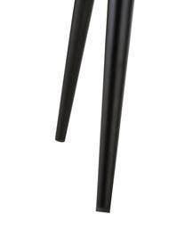 Samt-Polsterstuhl Rachel, Bezug: Samt (100 % Polyester) De, Beine: Metall, pulverbeschichtet, Samt Dunkelblau, B 53 x T 57 cm