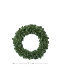 Ghirlanda di Natale Imperial, Plastica, Verde, Ø 35 x Alt. 8 cm