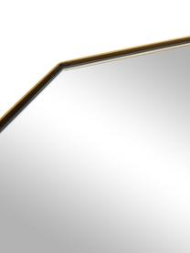 Rechthoekige wandspiegel Isabella met goudkleurige metalen lijst, Lijst: metaal, Goudkleurig, zilverkleurig, B 40 cm x H 140 cm