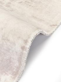 Tapis design à poils ras Aviva, 100 % polyester, certifié GRS, Tons beiges, larg. 120 x long. 180 cm (taille S)