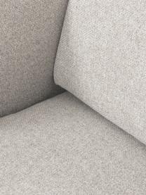 Sofa z metalowymi nogami Fluente (3-osobowa), Tapicerka: 80% poliester, 20% ramia , Stelaż: lite drewno sosnowe z cer, Nogi: metal malowany proszkowo, Beżowa tkanina, S 196 x G 85 cm