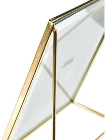 Bilderrahmen Memi, Rahmen: Metall, beschichtet, Front: Glas, Goldfarben, 10 x 15 cm